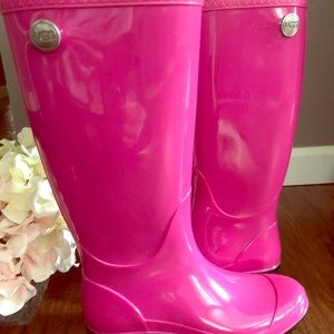 UGG Hot Pink Rainboots
